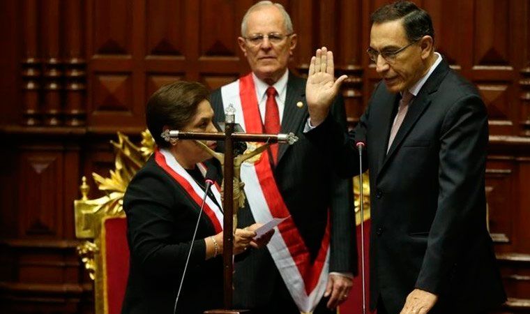 Perú tiene un nuevo presidente: Martín Vizcarra Perú tiene un nuevo presidente: Martín Vizcarra