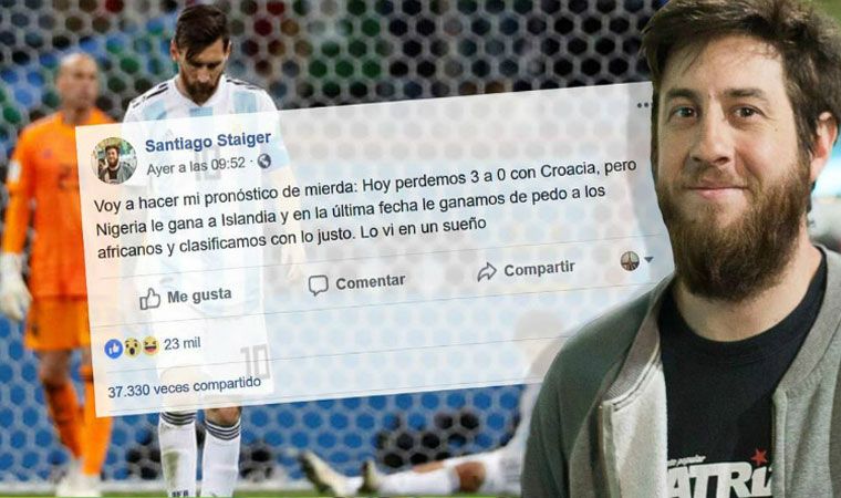 El sanjuanino que soñó y acertó todos los pronósticos