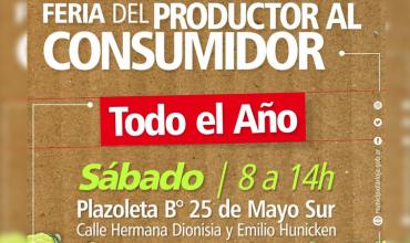 La feria del productor al consumidor continuará durante el periodo de vacaciones