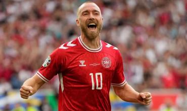 Dinamarca y Eslovenia empataron en su debut en la Eurocopa