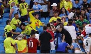 El comunicado de la Conmebol tras la pelea de jugadores de Uruguay con hinchas de Colombia en la Copa América