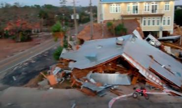 El paso del huracán Helene por el sureste de Estados Unidos  arrasó pueblos enteros y dejó al menos 44 muertos