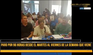 ULTIMO MOMENTO: Continúa el paro docente la próxima semana. Anunciaron "Medidas Sorpresivas"