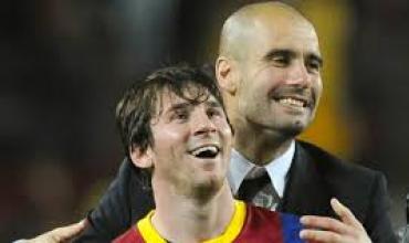 Pep Guardiola recordó entre elogios a Messi: “Es el mejor futbolista de la historia”