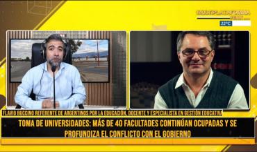 Flavio Buccino: “Si aquel que está en el poder miente o falsea información estamos ante un problema grave”.