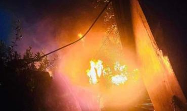 Chepes: se incendió una vivienda con víctima fatal