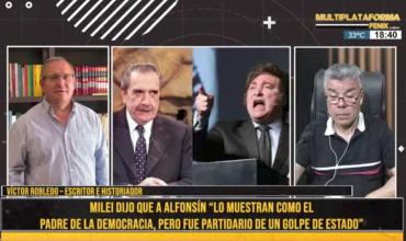 Victor Robledo:: “Raul Alfonsin fue un hombre de la recuperación de la democracia”