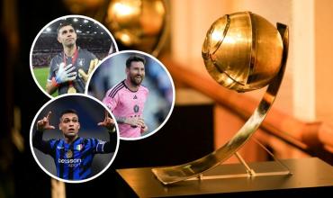 Lionel Messi, Lautaro Martínez, Dibu Martínez y Lionel Scaloni, nominados en el Globe Soccer