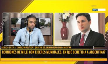 Patricio Giusto sobre la reunión de Milei con líderes mundiales: “Es bueno ver un presidente más pragmático”