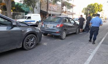 Accidente en cadena por Av. Perón y Rosario Vera Peñaloza 