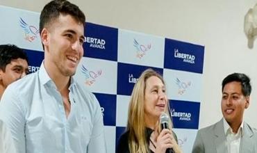 Karina Milei ungió al hijo  de "Lule" Menem como referente de la juventud libertaria, en medio de la polémica con el Gordo Dan