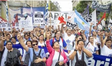 La modalidad de protesta de los trabajadores del Hospital Garrahan que se hizo viral