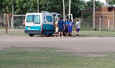 Se descompenso un jugador en pleno evento deportivo 