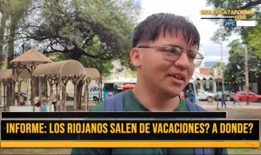 Informe: ¿Los riojanos salen de vacaciones. Adónde?