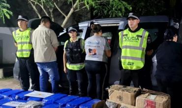 Secuestran más de 230 kilos de marihuana en la autopista Rosario-Santa Fe