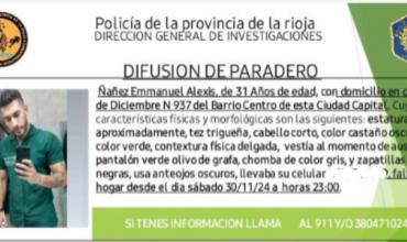 Policía solicita información sobre el paradero de un joven