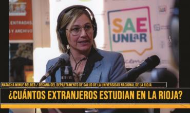 Natacha Minué Belber: “En la actualidad los extranjeros no superan el 2,5% en la UNLaR”