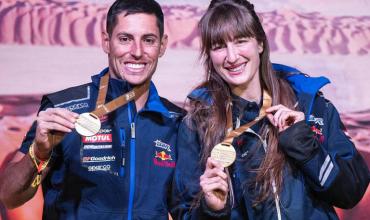 La dupla argentina Cavigliasso-Pertegarini gritó “campeón” en la categoría Challenger del Rally Dakar