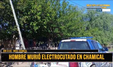 Hombre murió electrocutado en Chamical