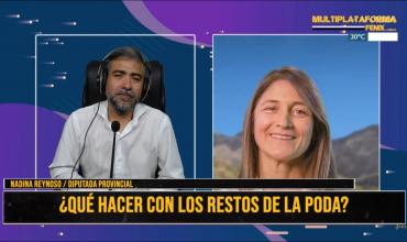 Nadina Reynoso: “Las ramas y hojas secas no son basura”