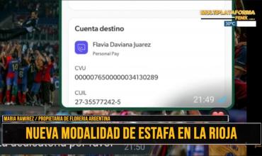 Detectan nueva modalidad de estafa