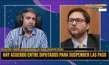 Oscar Agost Carreño, sobre la eliminación de las PASO: “Diputados de La Rioja habrían acordado dar quórum para la sesión”