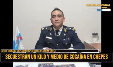 Chepes: la policía secuestró más de 1 kilo de marihuana y 50 gramos de cocaína