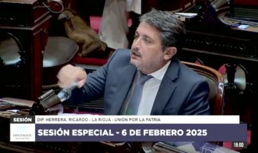 Ricardo Herrera: "La Rioja fue la provincia más castigada por el Gobierno con un 98% de recorte"