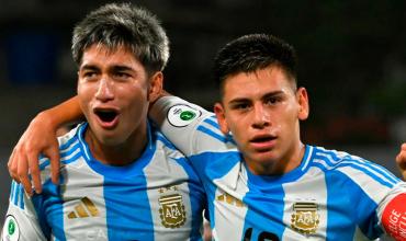 La Selección Argentina Sub-20 venció agónicamente a Colombia y clasificó al Mundial