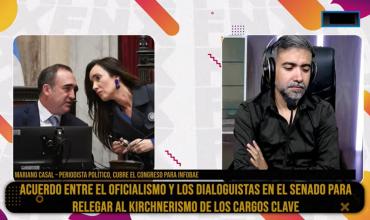 Mariano Casal: “El oficialismo y la oposición dialoguista ya acordaron continuar relegando al kirchnerismo en las autoridades del senado”