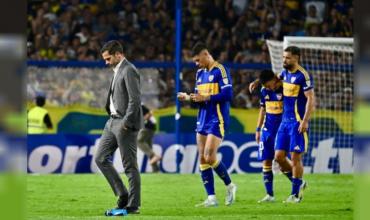 En lo que puede ser su despedida de Boca, Fernando Gago bajó a Alan Velasco, quien erró el penal