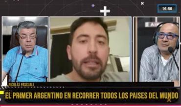 Nicolás Pascualli en Fénix: "En Siria no mencionan a Messi ni a Maradona, sino a Menem"