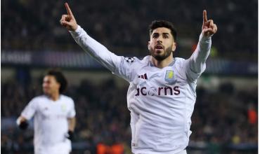 El Aston Villa de Dibu Martínez le ganó al Brujas en la ida de los octavos de final de la Champions League