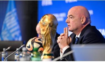 Gianni Infantino hizo un polémico anuncio para la final del Mundial 2026 en Estados Unidos