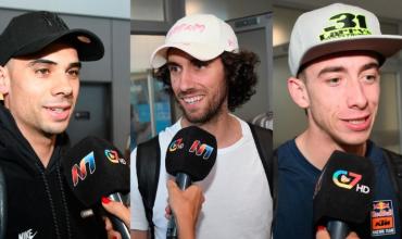 MotoGP en Las Termas: los primeros pilotos arribaron para la carrera del domingo