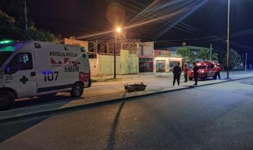 Motociclista sufrió un accidente por avenida Ramírez de Velazco