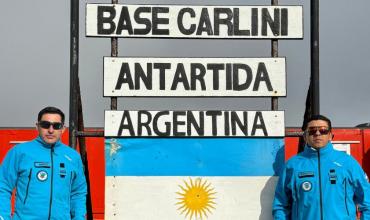 El aporte de un Santiagueño en una base de la Antártida Argentina