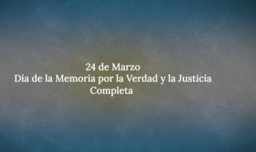 El Gobierno prepara un anuncio grabado para el 24 de marzo e insiste en instalar “la memoria completa”