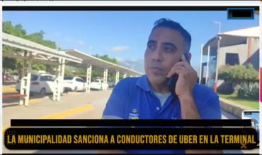 "Se retuvieron seis vehículos no habilitados", informó el municipio tras iniciar controles a UBER