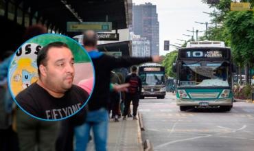 El secretario gremial de la UTA criticó duramente a Javier Milei