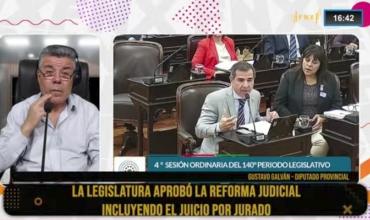 Gustavo Galván, diputado provincial, en Fenix: se aprobó la reforma judicial y se rechazó el juicio político al juez Claudio Ana