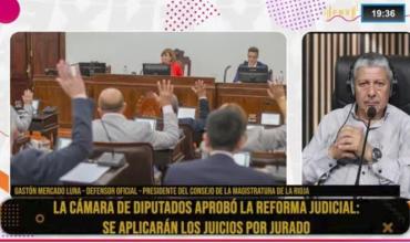 Gastón Mercado Luna, defensor oficial y presidente del Consejo de la Magistratura, en Fenix: se aprobó la reforma judicial y plantean desafíos para aplicar el juicio por jurado