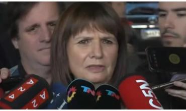Patricia Bullrich: "La conferencia de Macri me pareció de muy poco carácter"