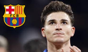 El Barcelona acelera por Julián Álvarez: “Lo quieren como recambio de Lewandowski”