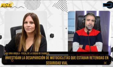 Ana Siria Abdala, fiscal de Chamical, en Fénix: “Quienes habrían retirado las motos serían ciudadanos comunes”