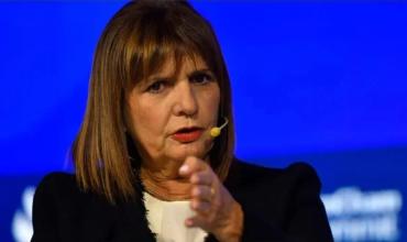 Patricia Bullrich destacó que la Argentina tiene la tasa de homicidios "más baja de su historia"