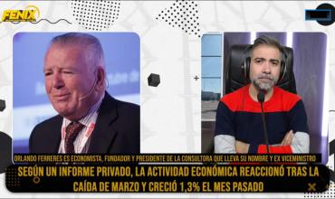 Orlando Ferreres en Fénix: “Para mayo, la inflación podría ser del 2%”