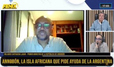 Orlando Cartagena Lagar, Primer Ministro de la República de Annobón en exclusiva con Fenix: “Argentina representa una esperanza para nuestro pueblo”