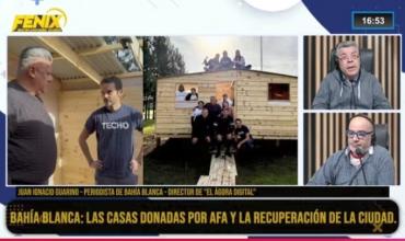 Bahía Blanca: las casas donadas por AFA y la reconstrucción tras la inundación