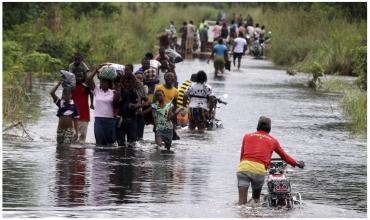 Inundaciones mortales en Nigeria: ya son 110 los muertos por las intensas lluvias en el oeste del país
